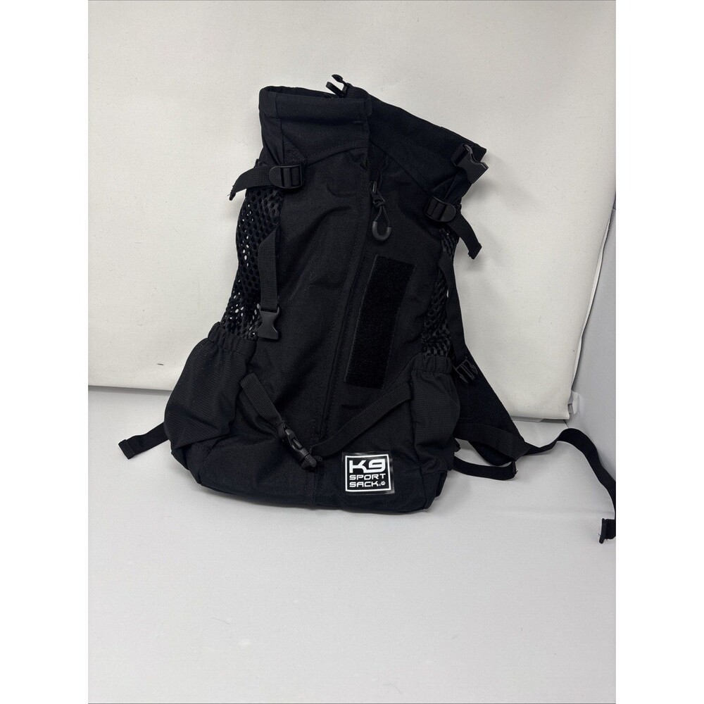 K9 Sport Sack Black Dog Carrier Backpack Hiking Travel Adjustable Pet Bag
